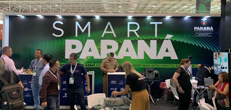 Centro de Inovação de Maringá participa do smart city Curitiba junto com a Amtech, representando o Bioma de Inovação de Maringá.